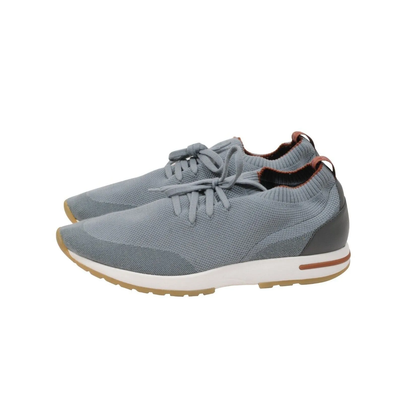 360 LP Flexy Walk Sneakers Blue Grey Slip On Lace Up