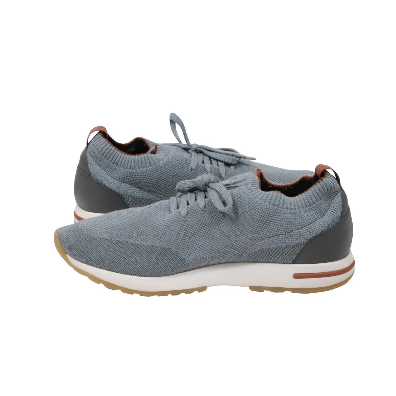 360 LP Flexy Walk Sneakers Blue Grey Slip On Lace Up
