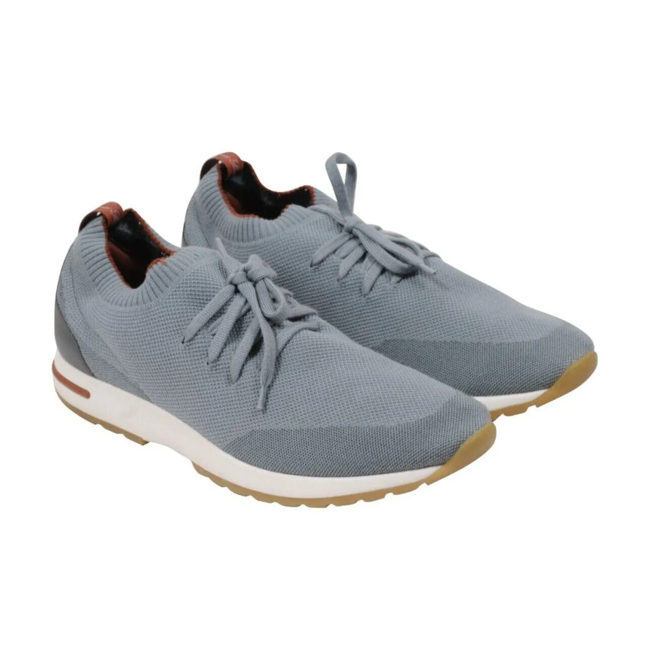 360 LP Flexy Walk Sneakers Blue Grey Slip On Lace Up