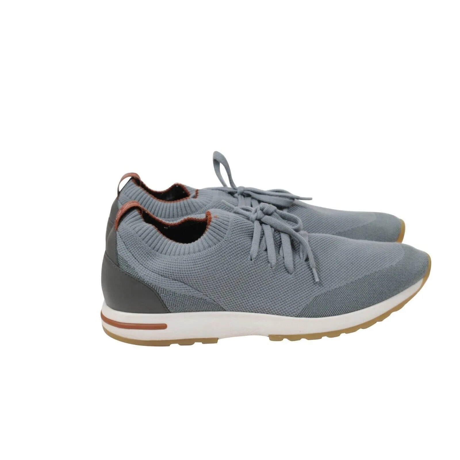 360 LP Flexy Walk Sneakers Blue Grey Slip On Lace Up