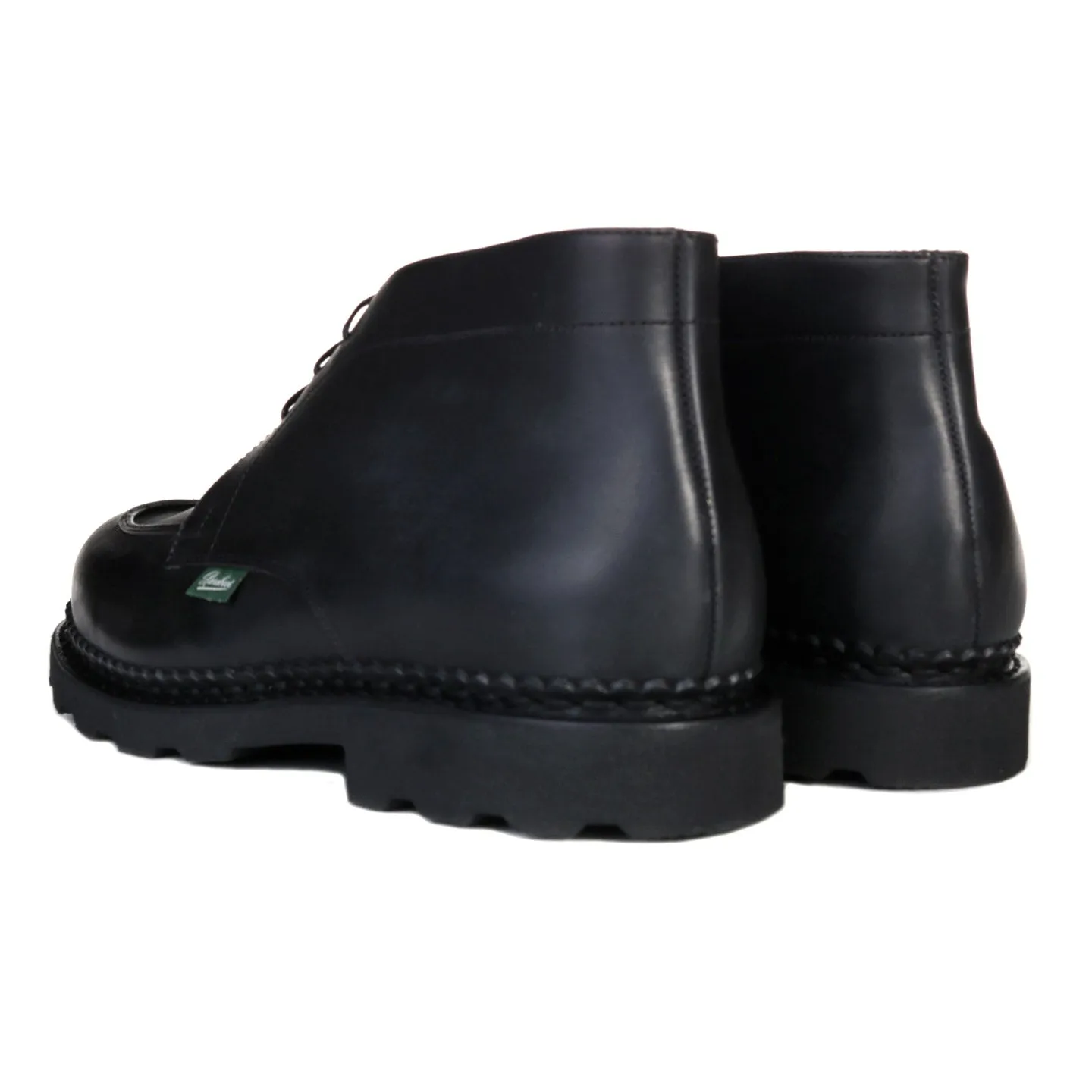 ARPENTEUR PARABOOT CHUKKA SMOOTH LEATHER BLACK