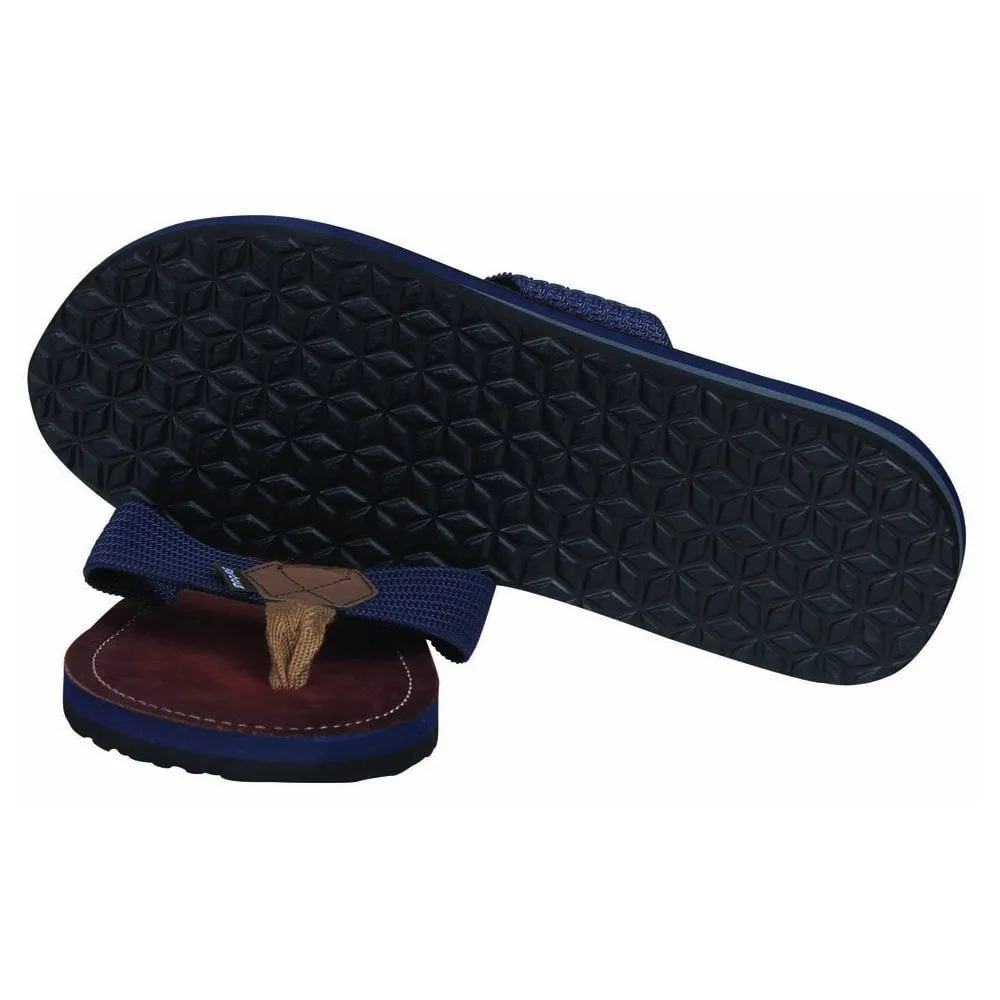 Barbour Men's Toeman Flip-Flop Sandals in Navy
