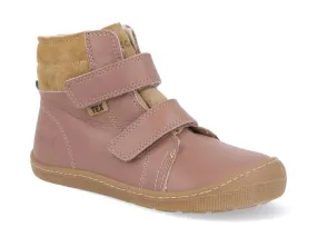 Barefoot Ankle Winter Boot Demil Napa WP Wool - Old Rose