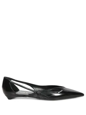 Black Slingback Kitten Heels