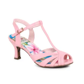 BP300-LAYLA 3" Peep Toe T Strap Sandal