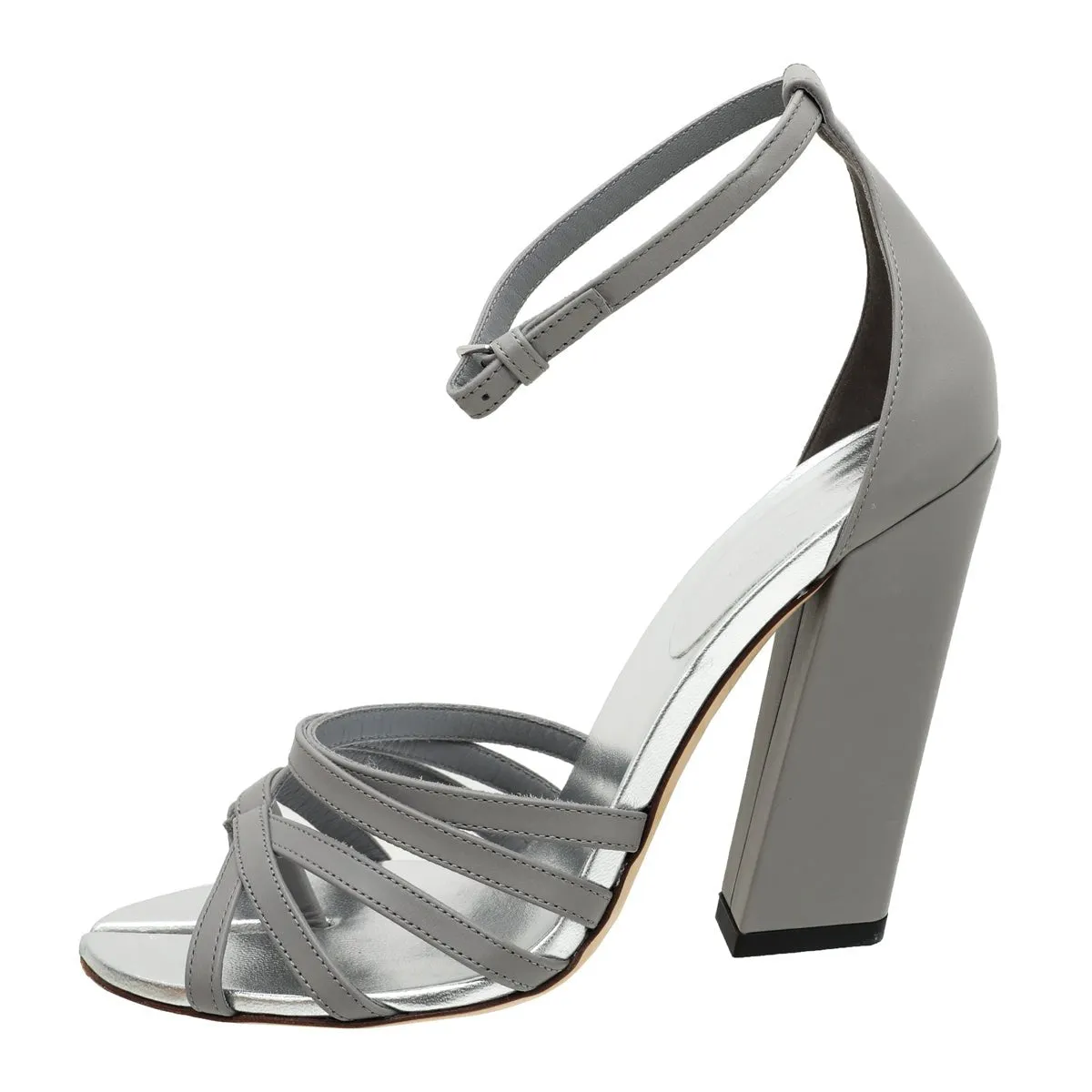 Burberry Bicolor Hove Thong Split-Toe Sandals 38