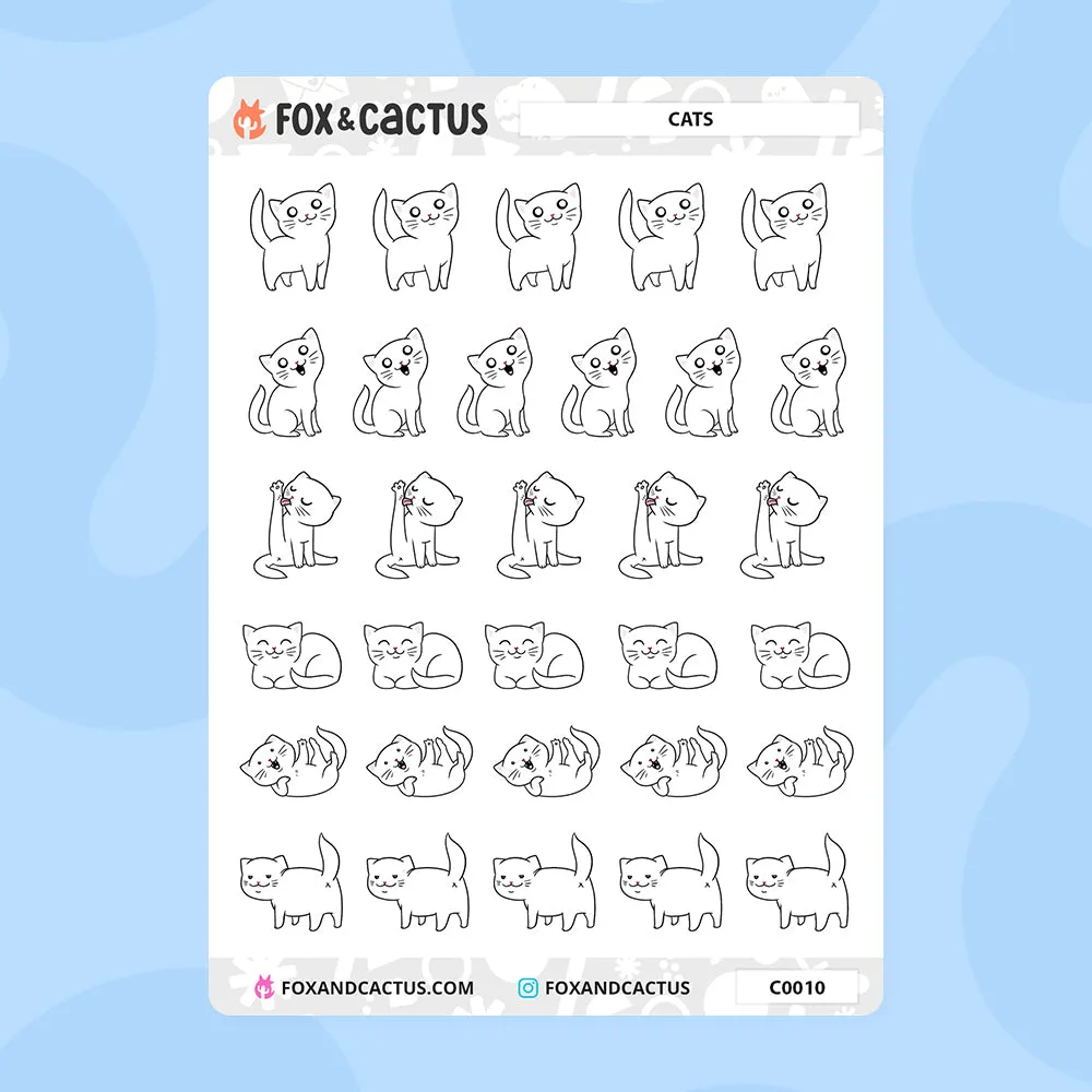 Cat Stickers