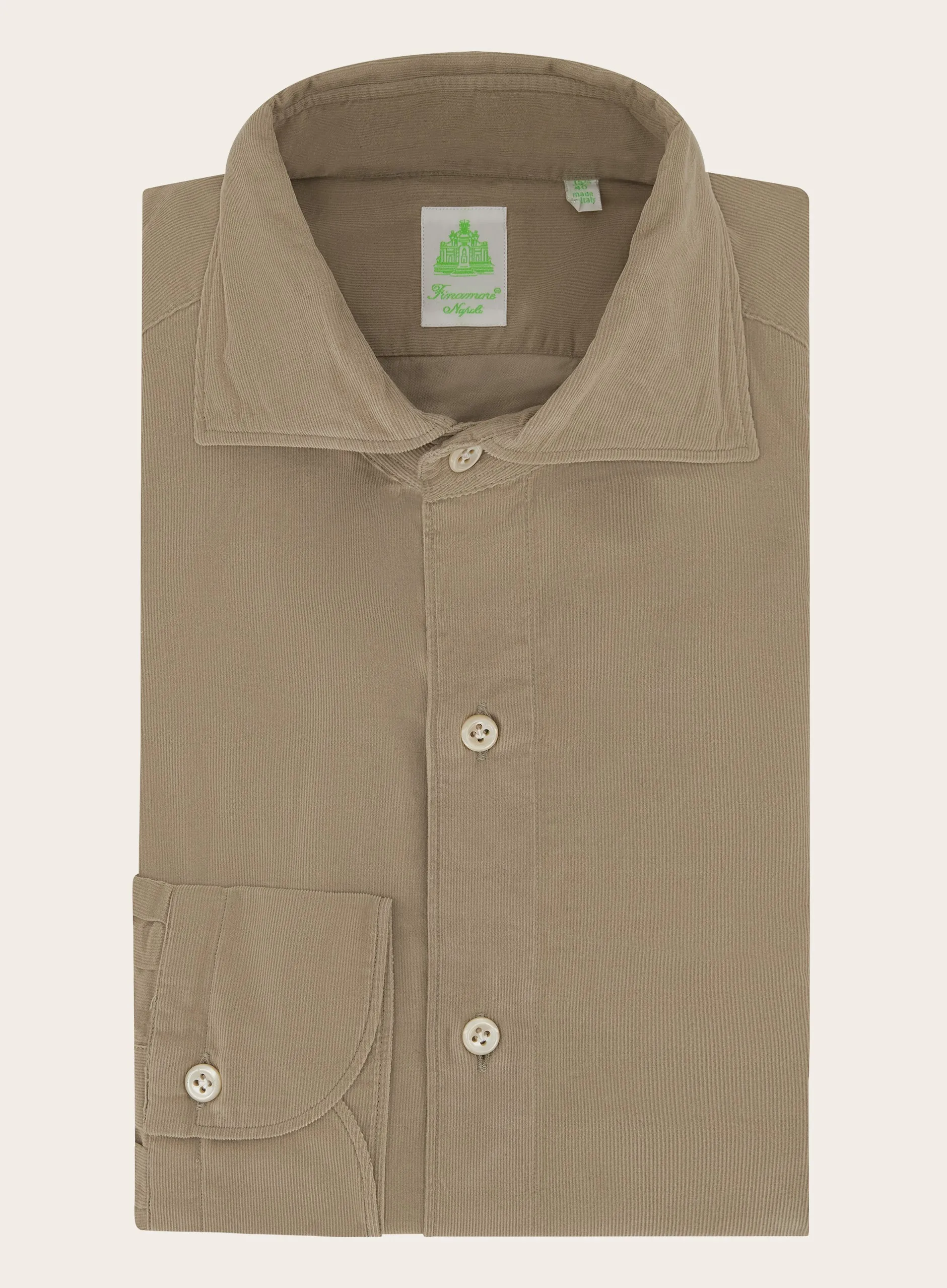 Corduroy shirt van katoen