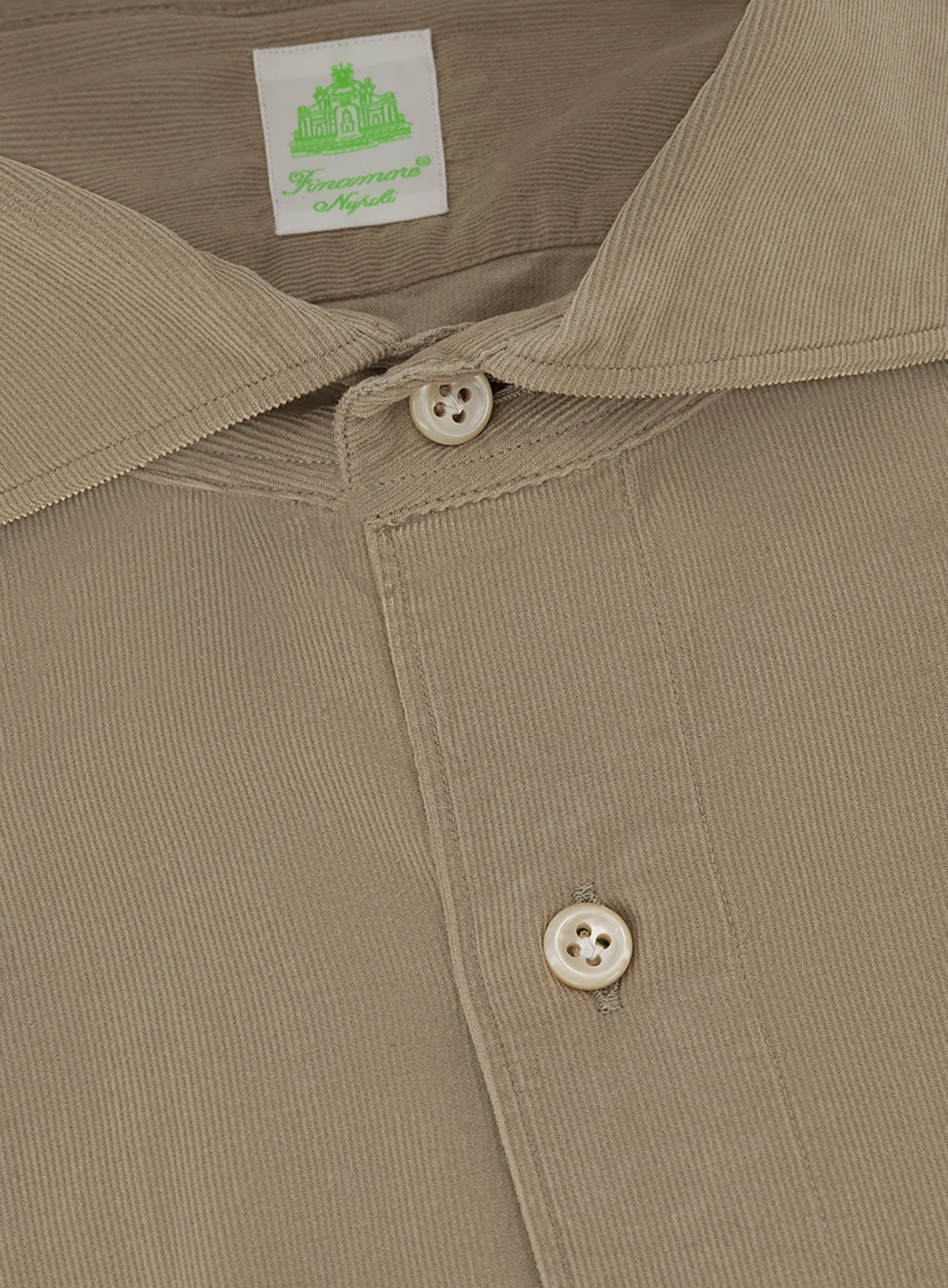 Corduroy shirt van katoen