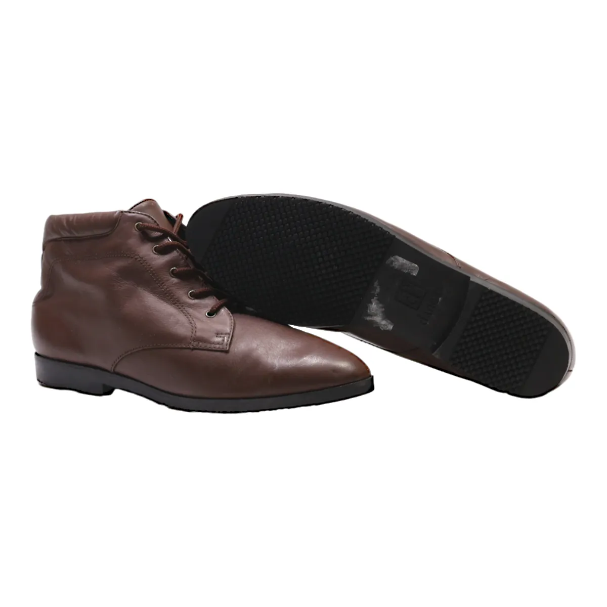 DANEXX Chukka Boots Brown Leather Womens UK 7