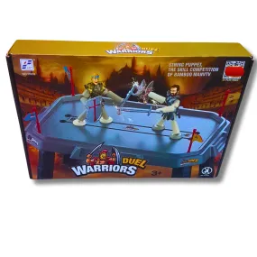 Duel Warriors String Puppet Battle Arena Game for Kids (Ages 3 ) – Action-Packed Gladiator Competition Toy
