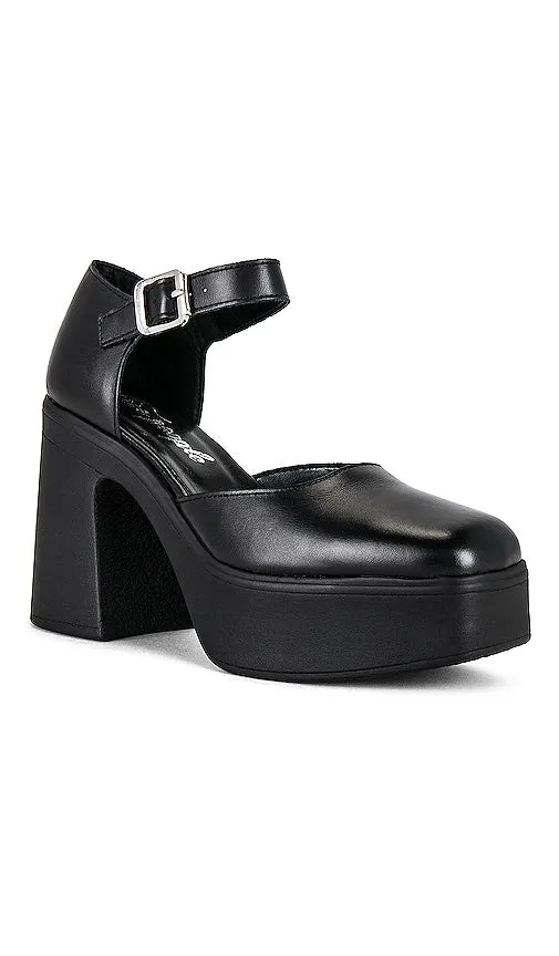 Free People Gwen Platform in Black