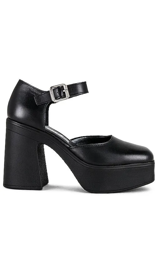 Free People Gwen Platform in Black