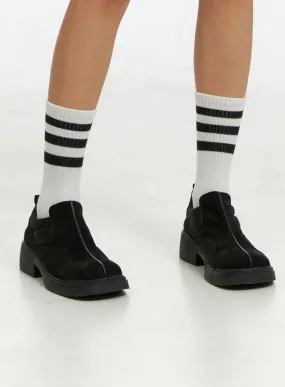 Front Stripe Platform Heels IG405