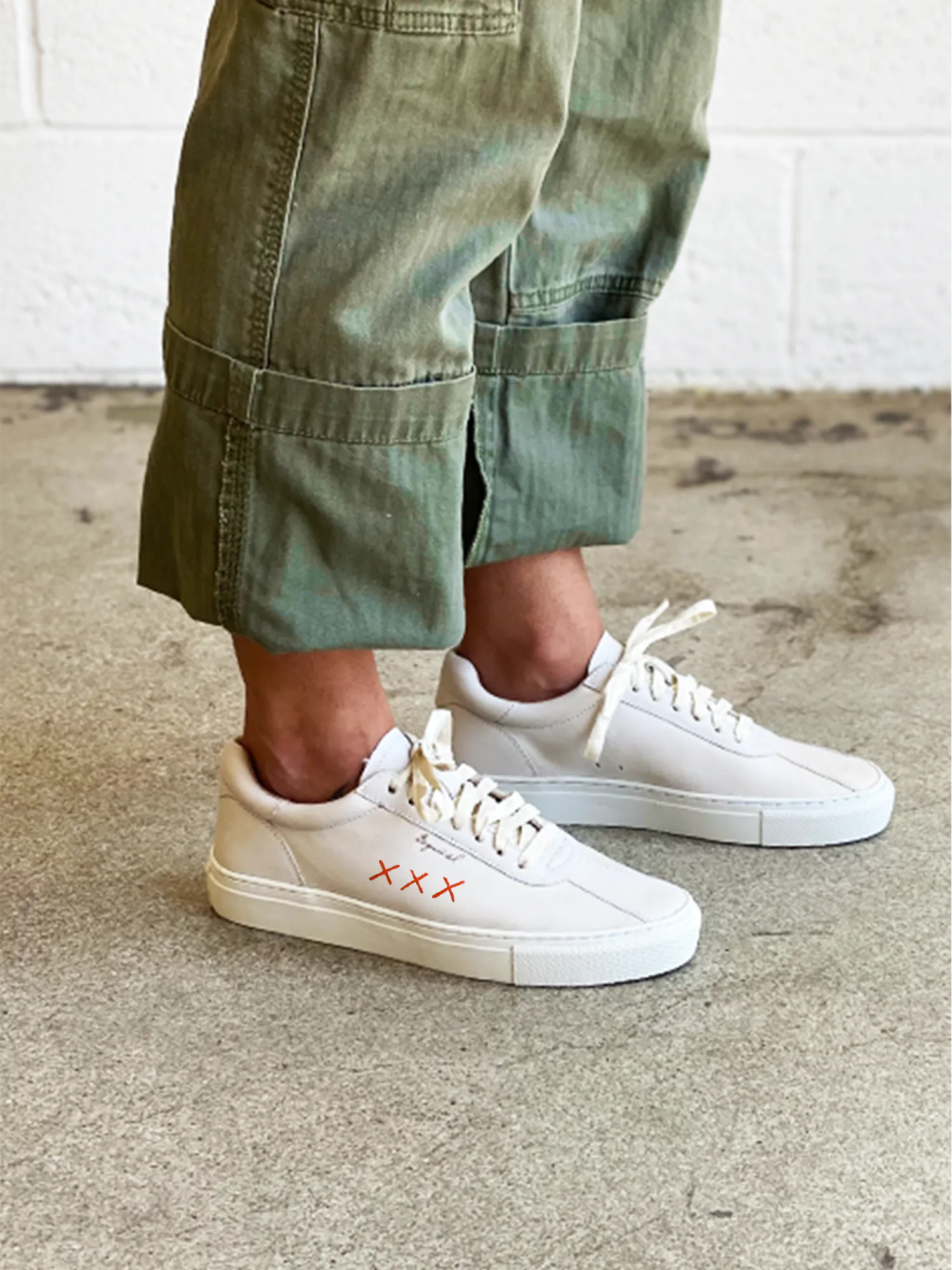 Harvesters Sneaker Collaboration - Women's Leather Sneaker