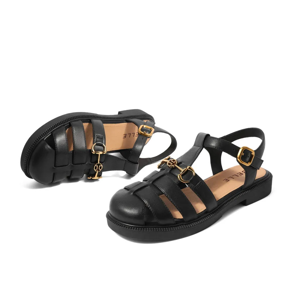Hollow Rome Flat Sandals