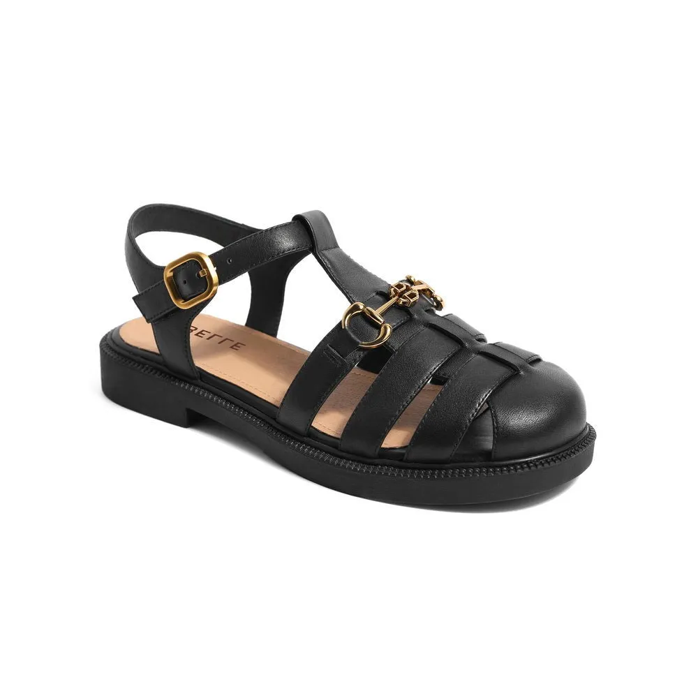 Hollow Rome Flat Sandals