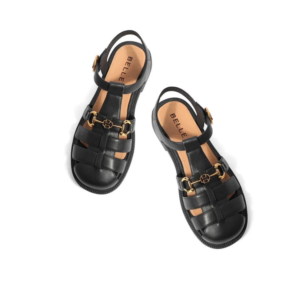 Hollow Rome Flat Sandals