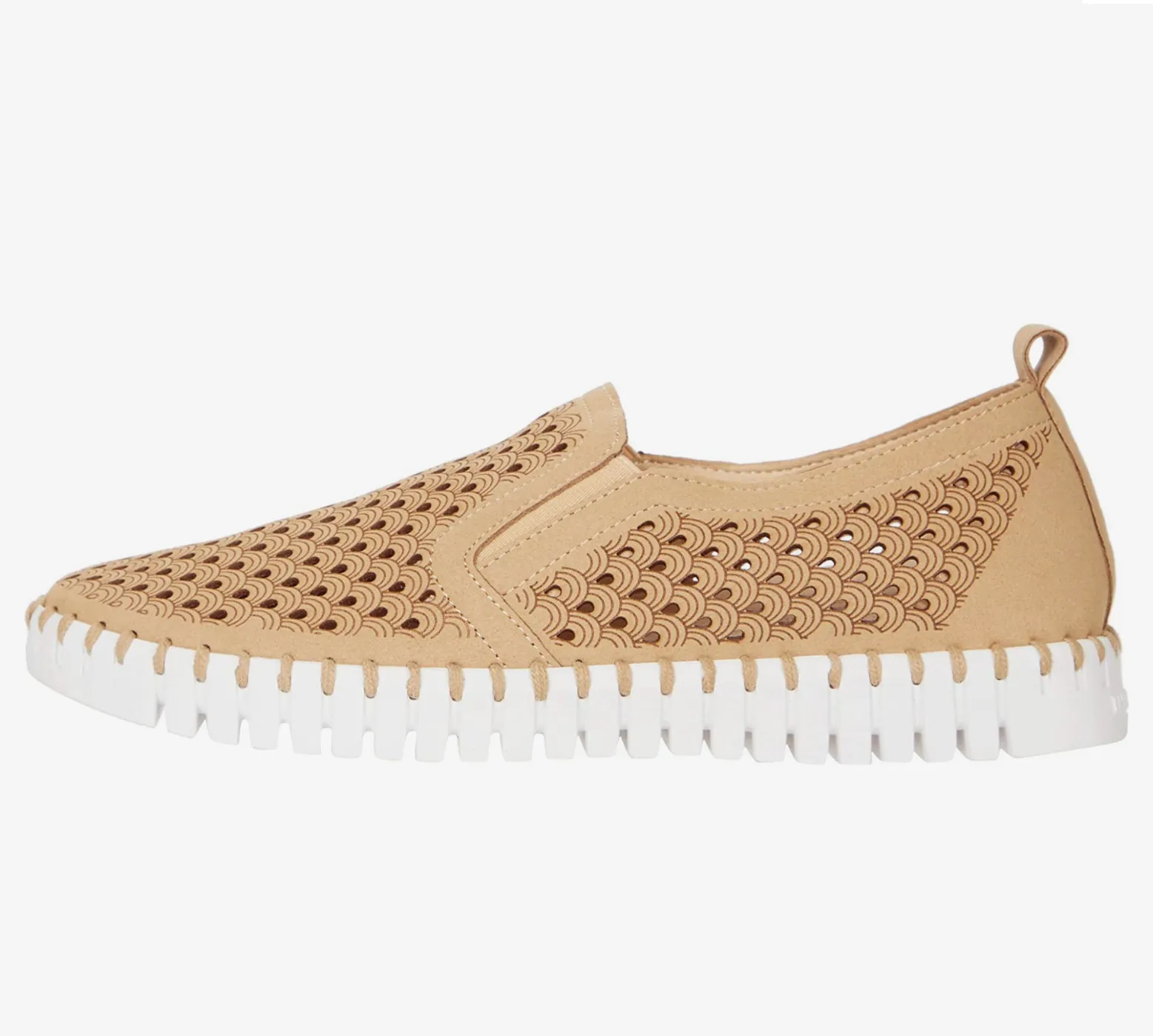 Ilse Jacobsen - Tulip Slip-On Sneakers Latte