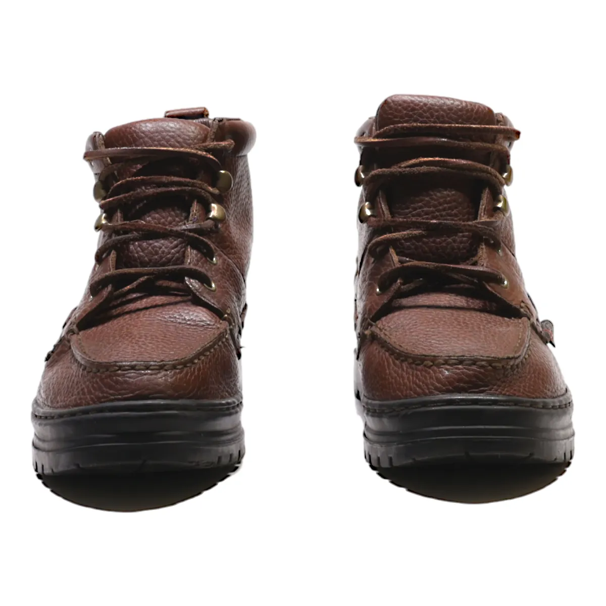 JUSTIN Chukka Boots Brown Leather Mens UK 5.5