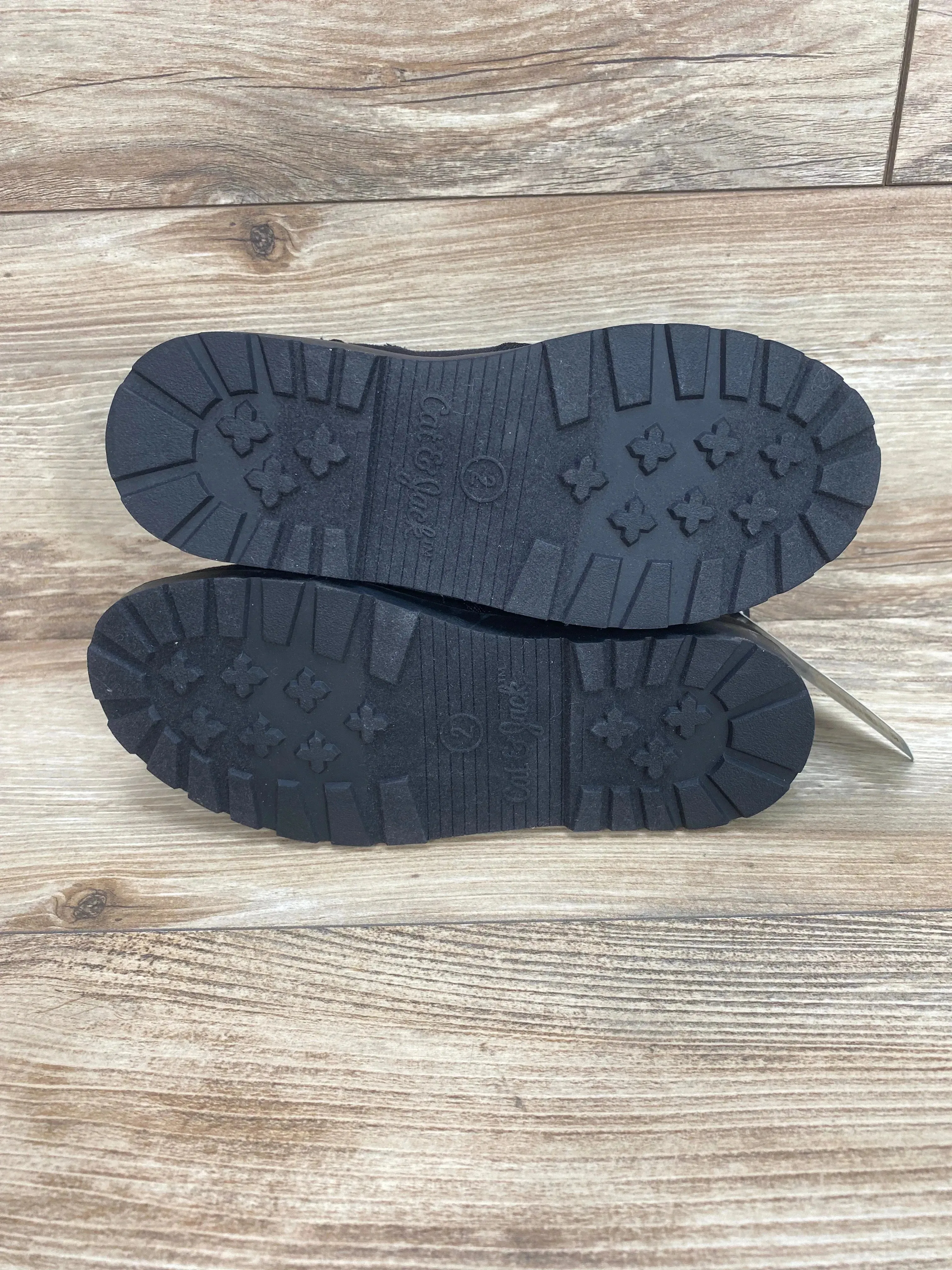 NEW Cat & Jack Kids' Ronin Boots Black Sz 2Y