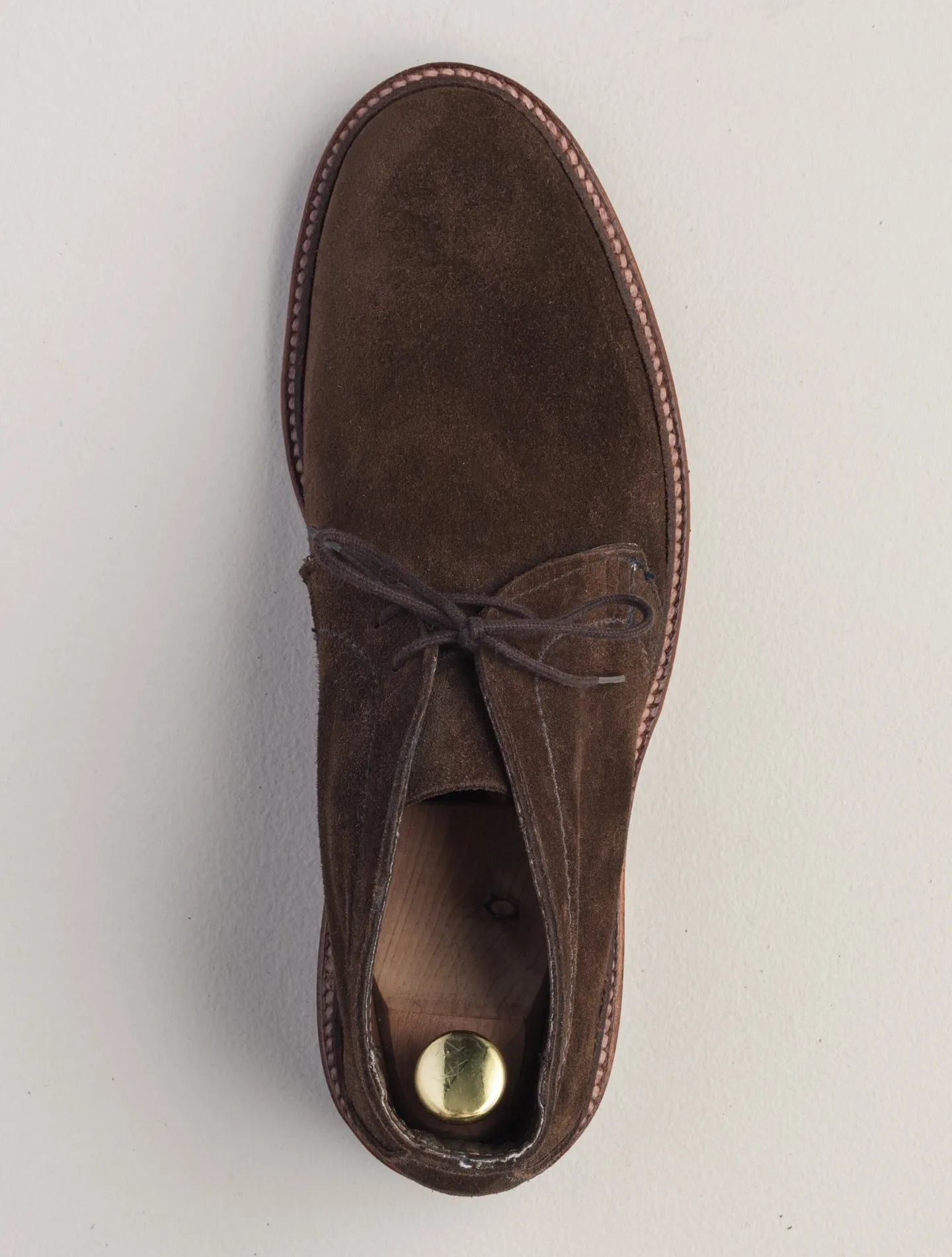 Unlined Chukka Dark Brown