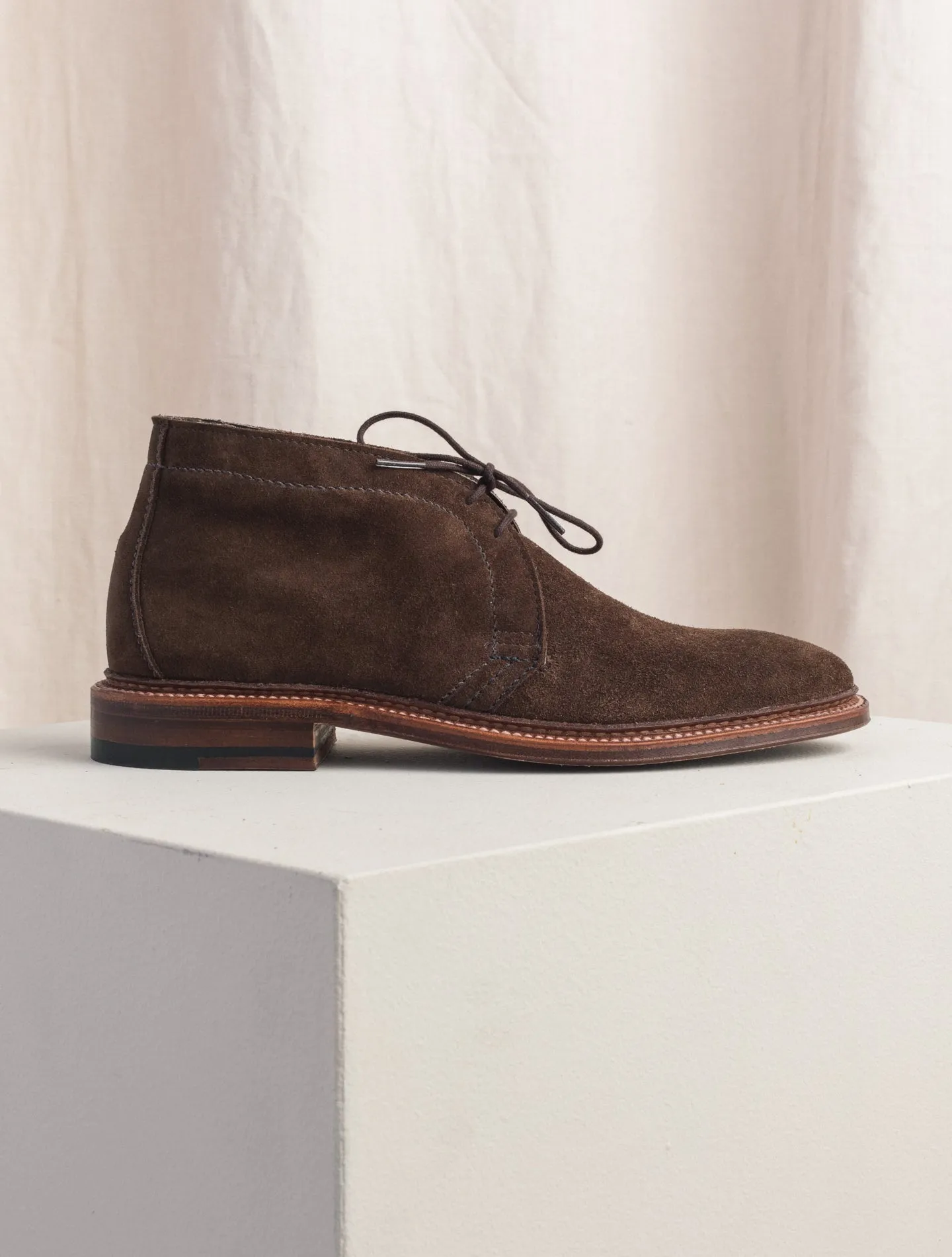 Unlined Chukka Dark Brown